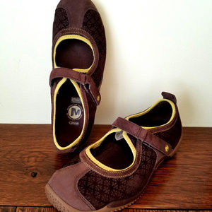 Merrell Ortholite Walking Shoes Mary Jane Size 7.5